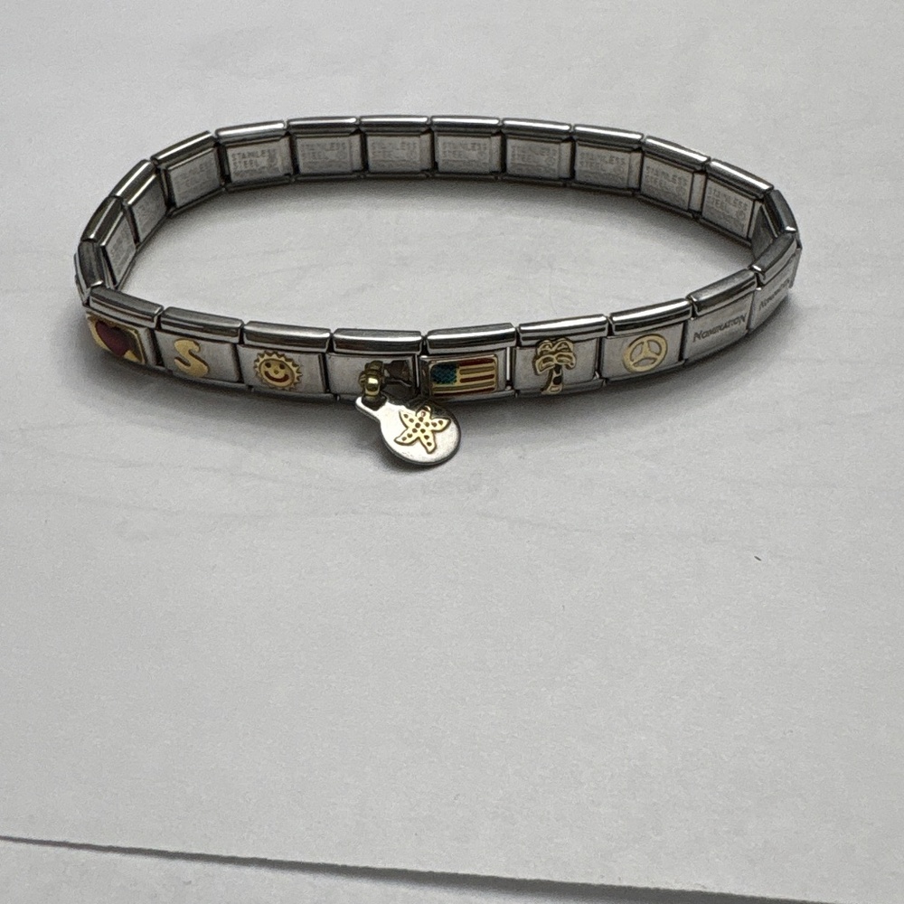 Nomination Stainless Steel Charm Bracelet